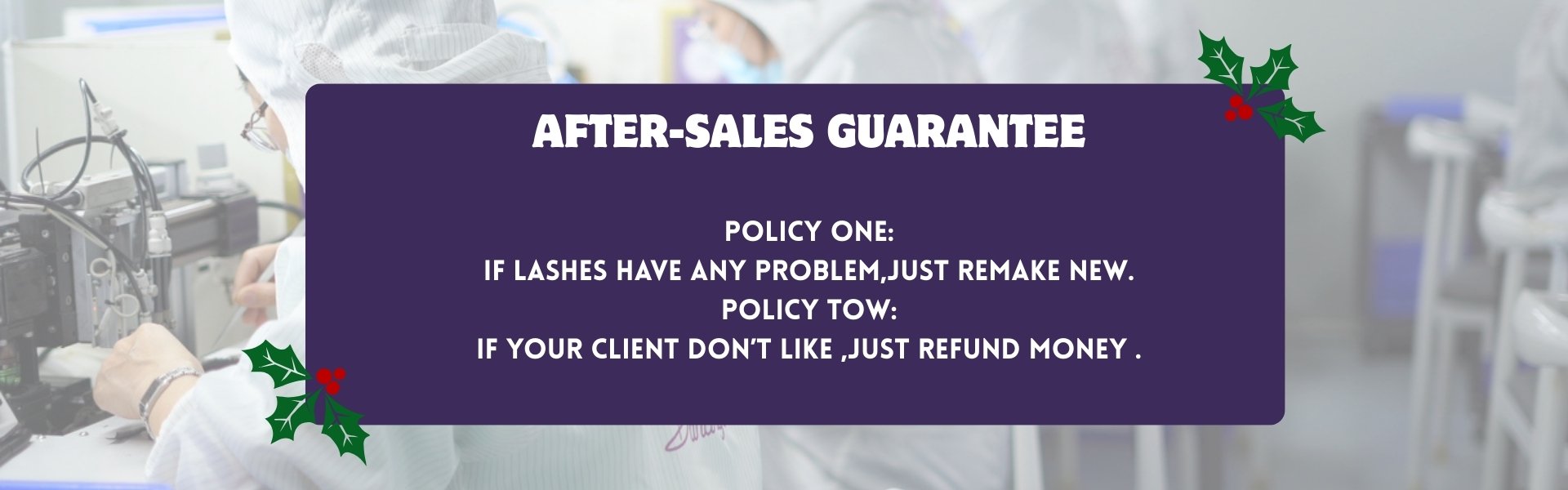 After-Sale Guarantee