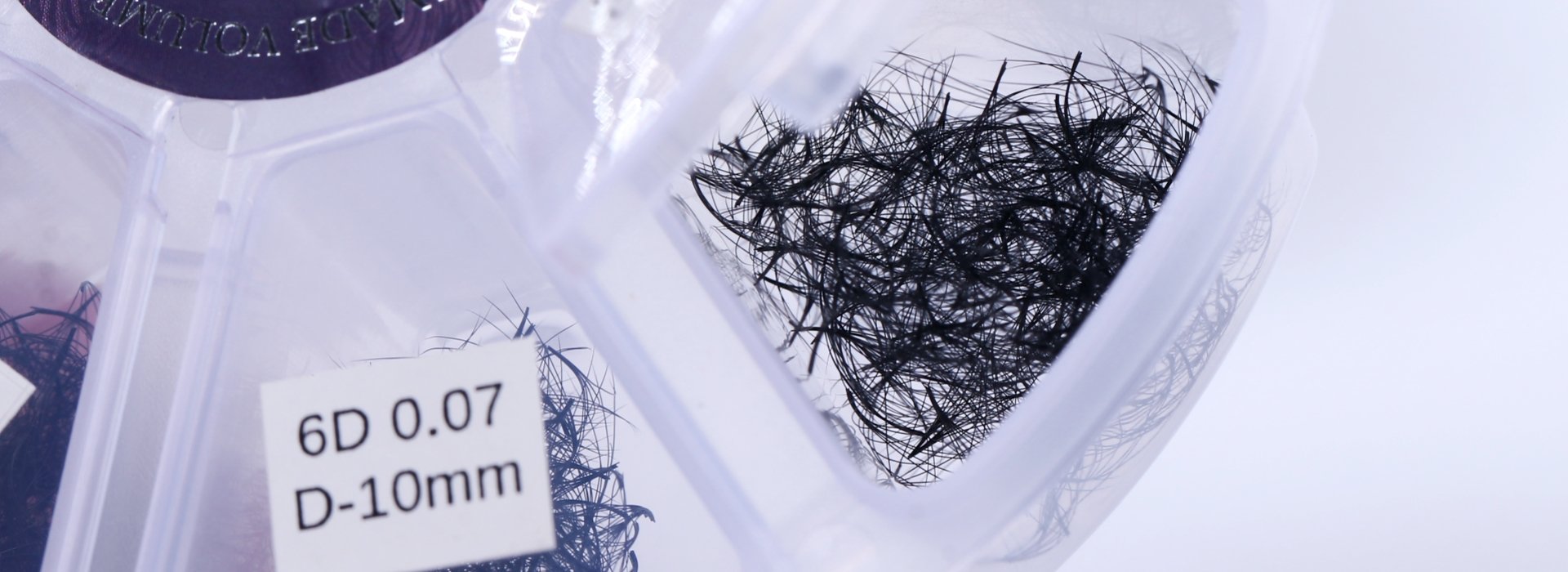 Premade fan Lashes Extensions deatails