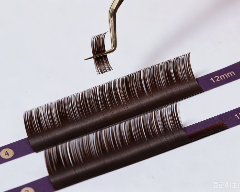 Black brown lashes Easy Pick