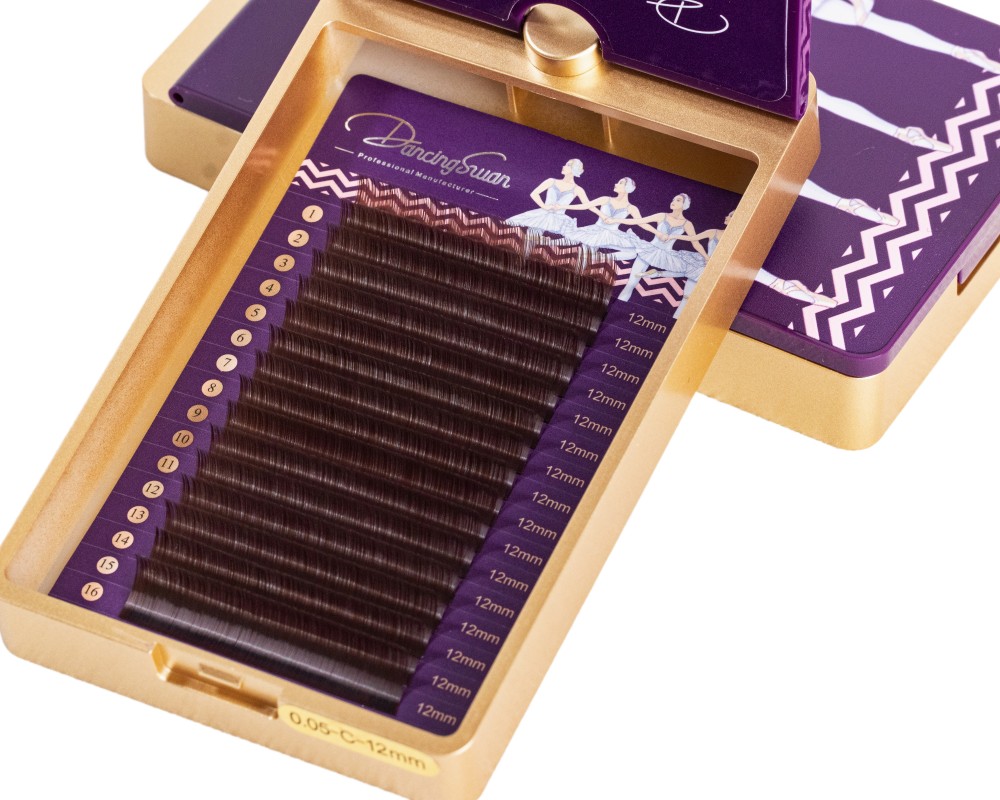 Drak Brown Lashes Extension