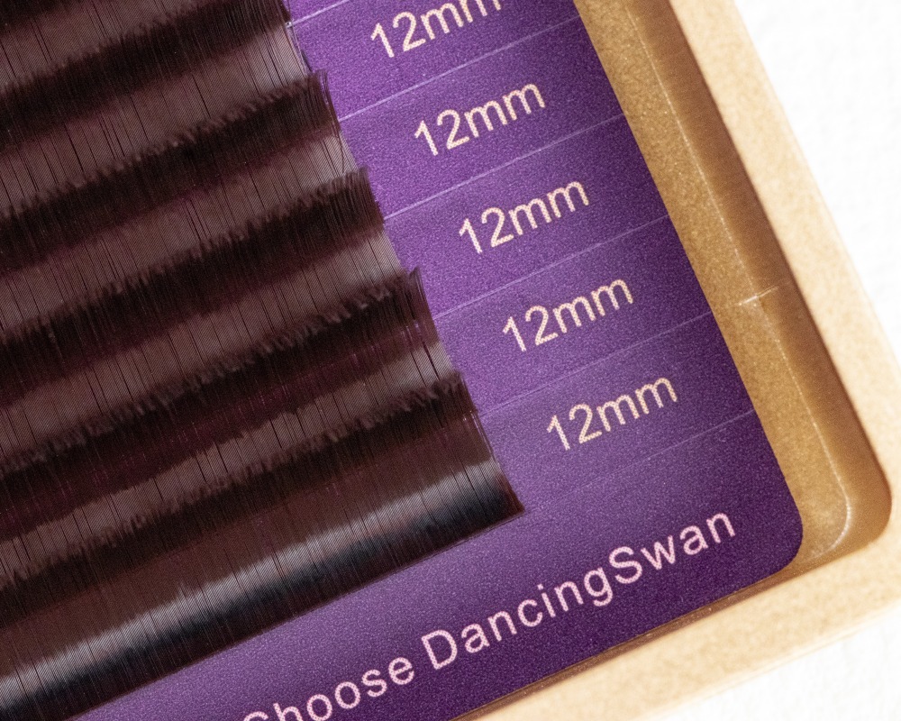dark brown eyelash extensions