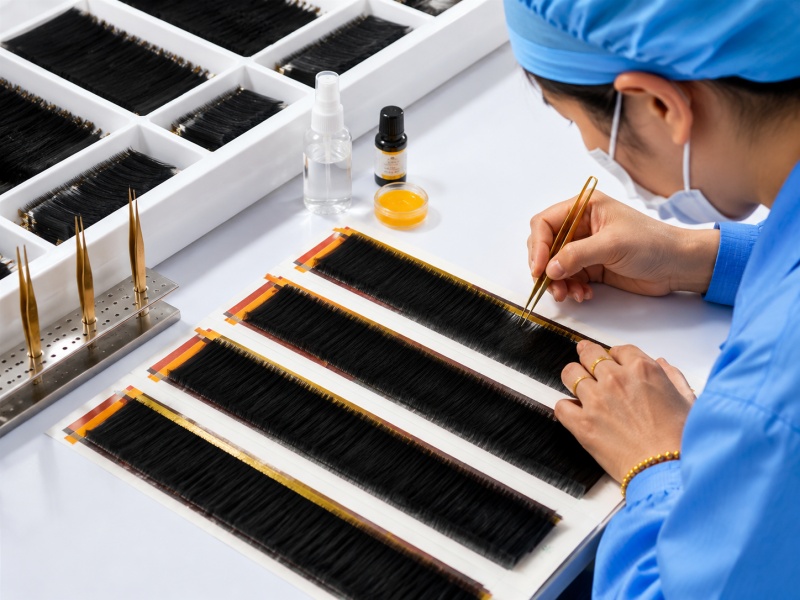 Eyelash Semi-Finished Product Manufacturing