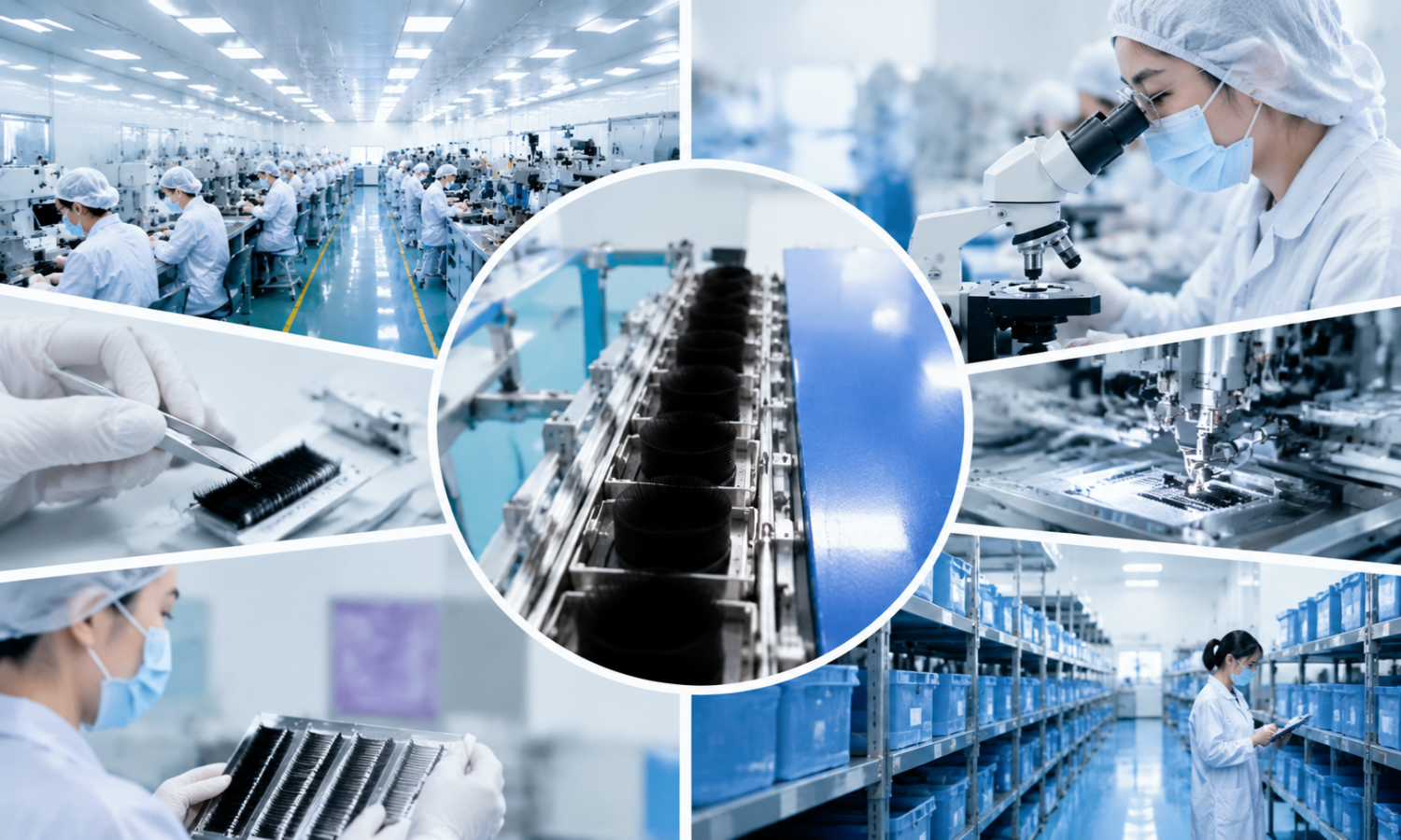 Standardized Eyelash Production Management System